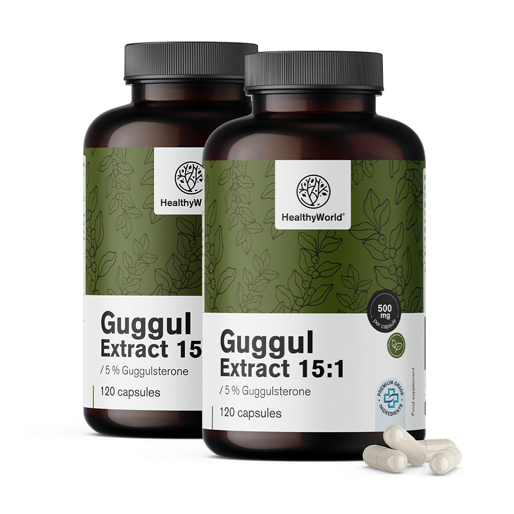 Guggul 500 mg – izvleček 15:1