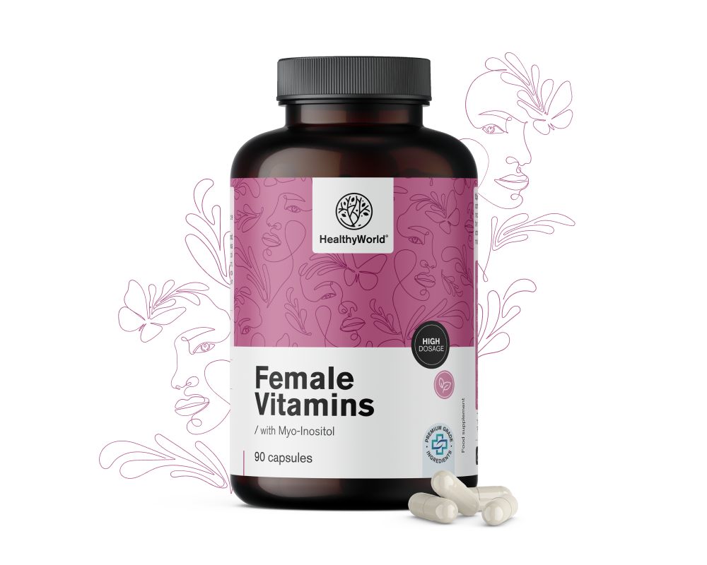 Vitamins for Women with Myo-Inositol
