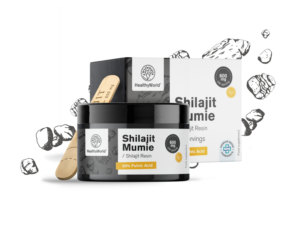 Shilajit Mumie 600 mg - Resin