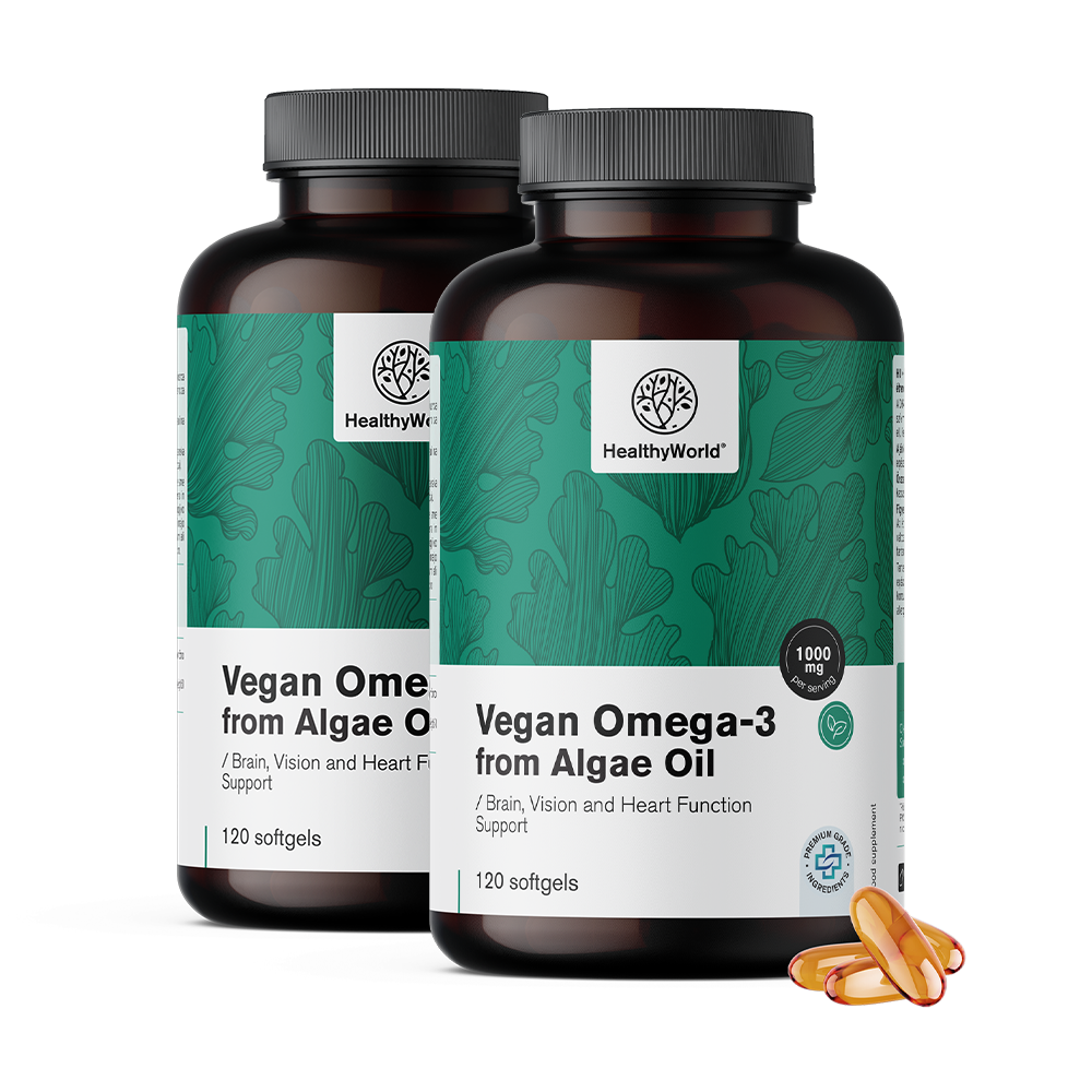 Vegan Omega-3 1000 mg - from Algae