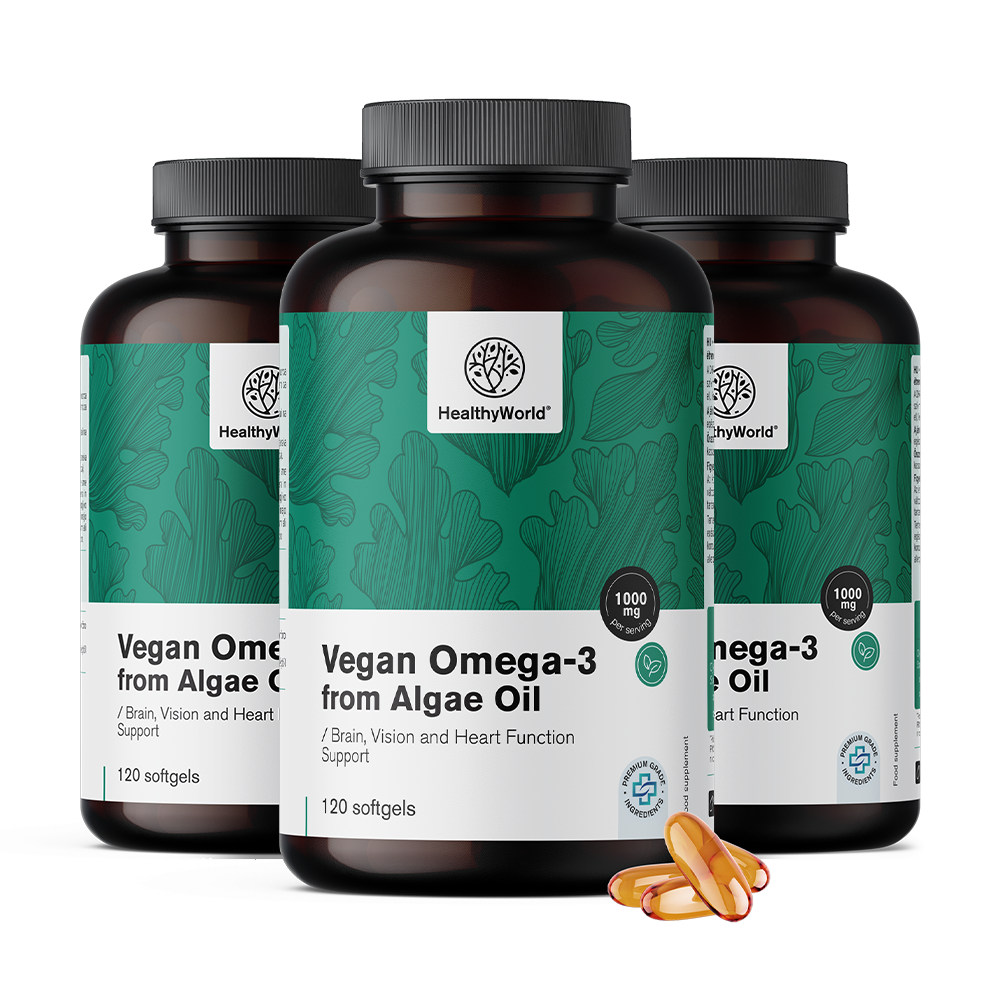 Vegan Omega-3 1000 mg - from Algae