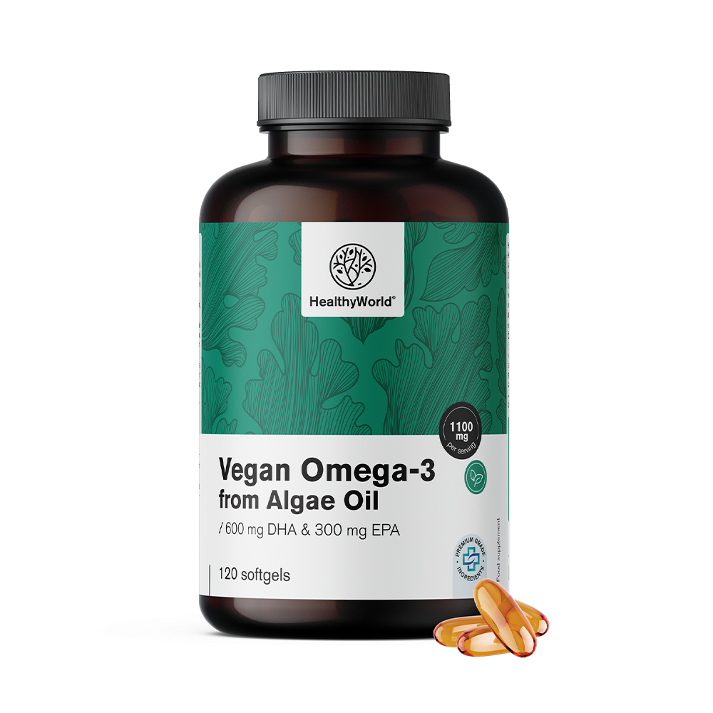 Vegan Omega-3 1100 mg - from Algae
