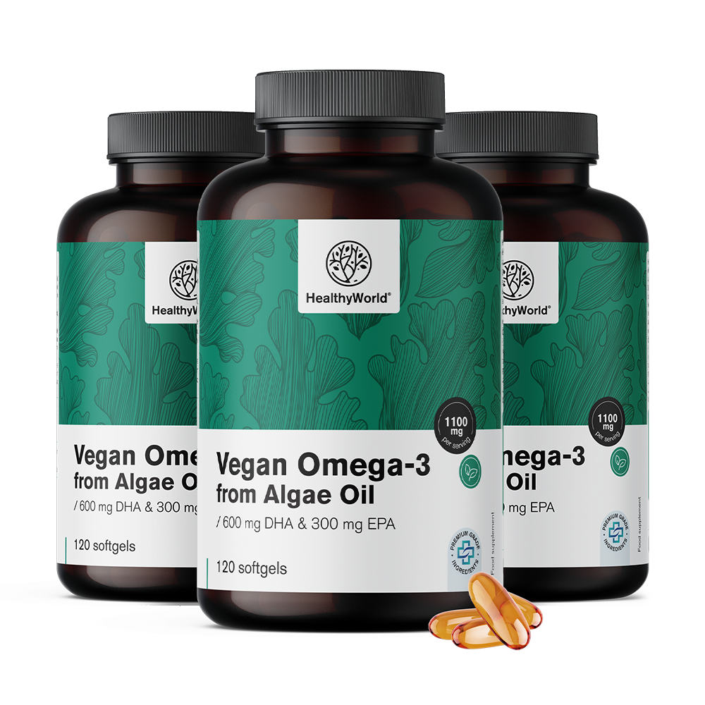 Vegan Omega-3 1100 mg - from Algae