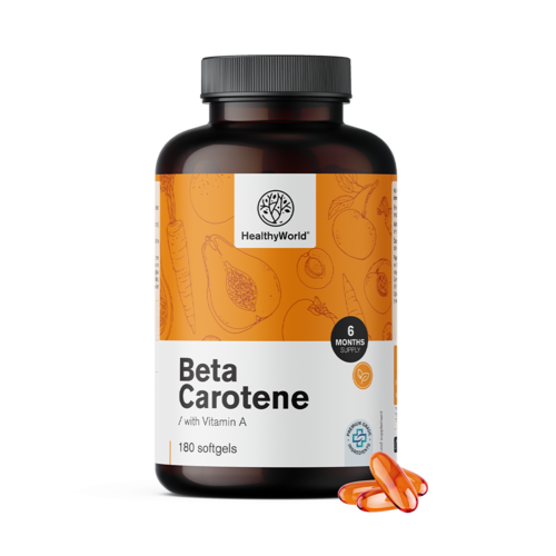 Beta-Carotene 25,000 IU, 180 softgels