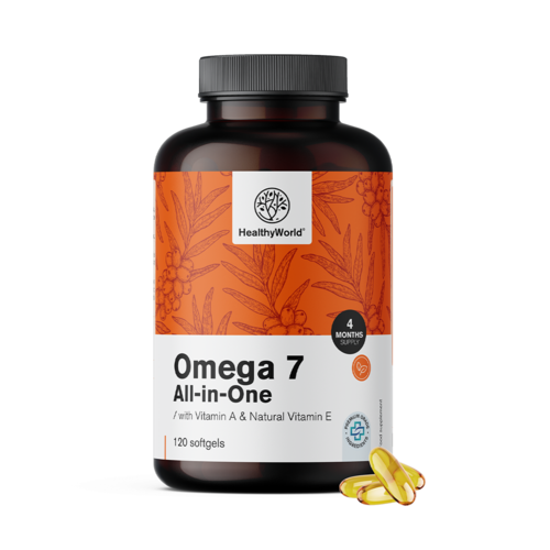 Omega-7 All-in-One, 120 softgels