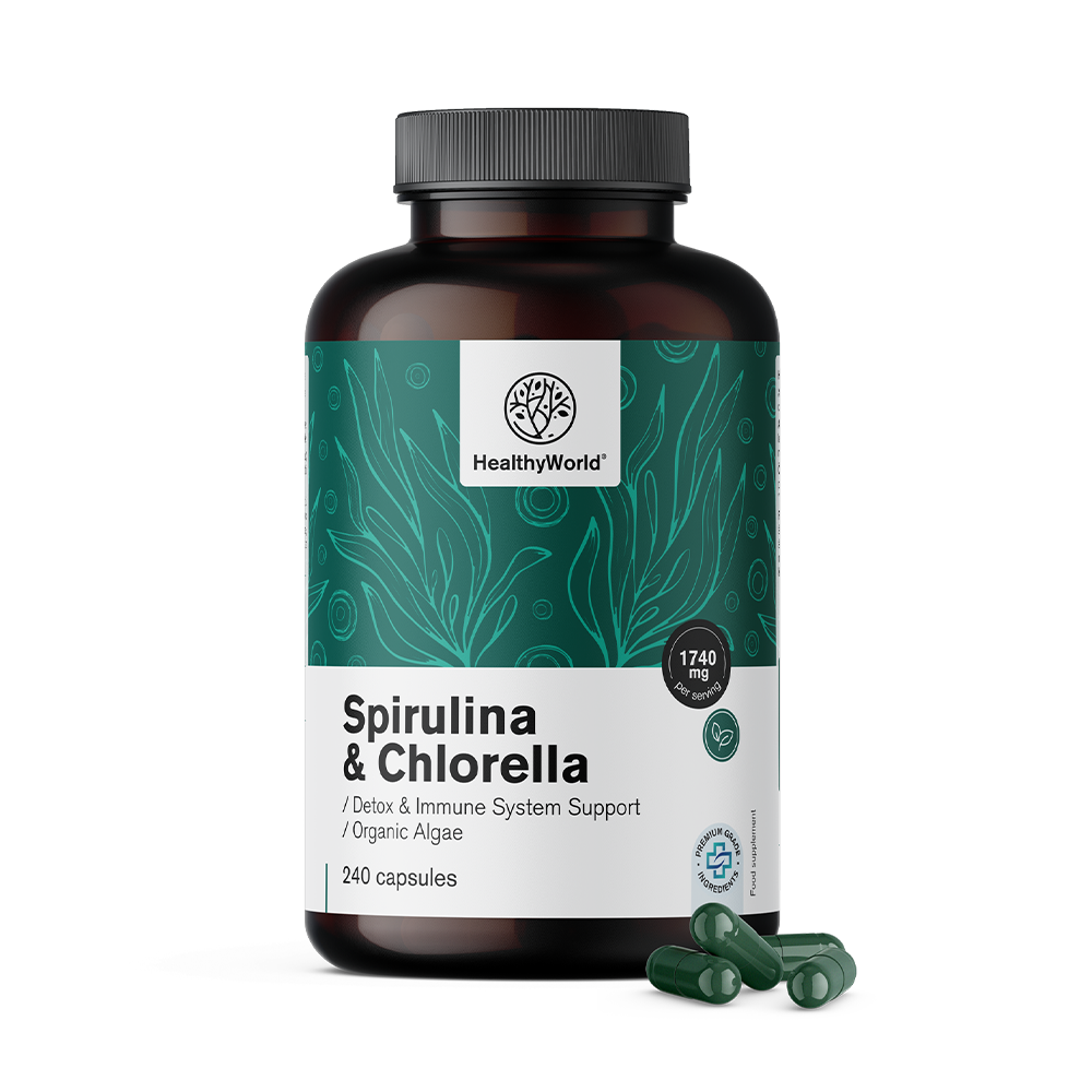 Spirulina and Chlorella