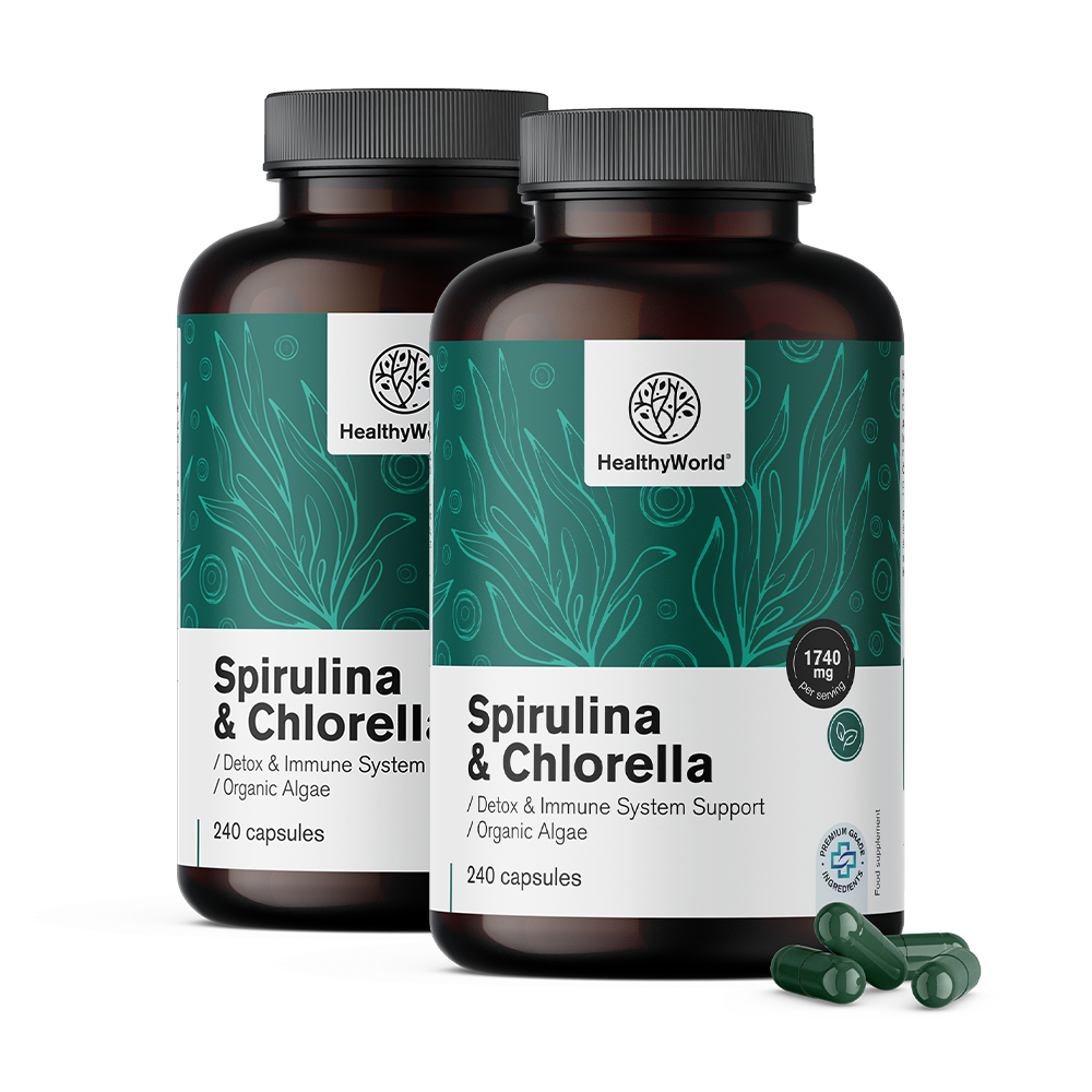 Spirulina and Chlorella