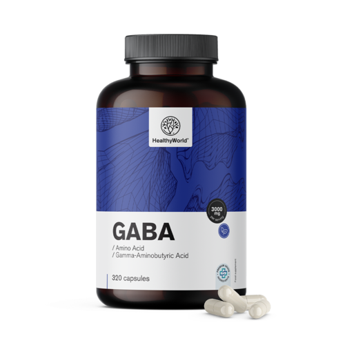 GABA 3000 mg, 320 capsules