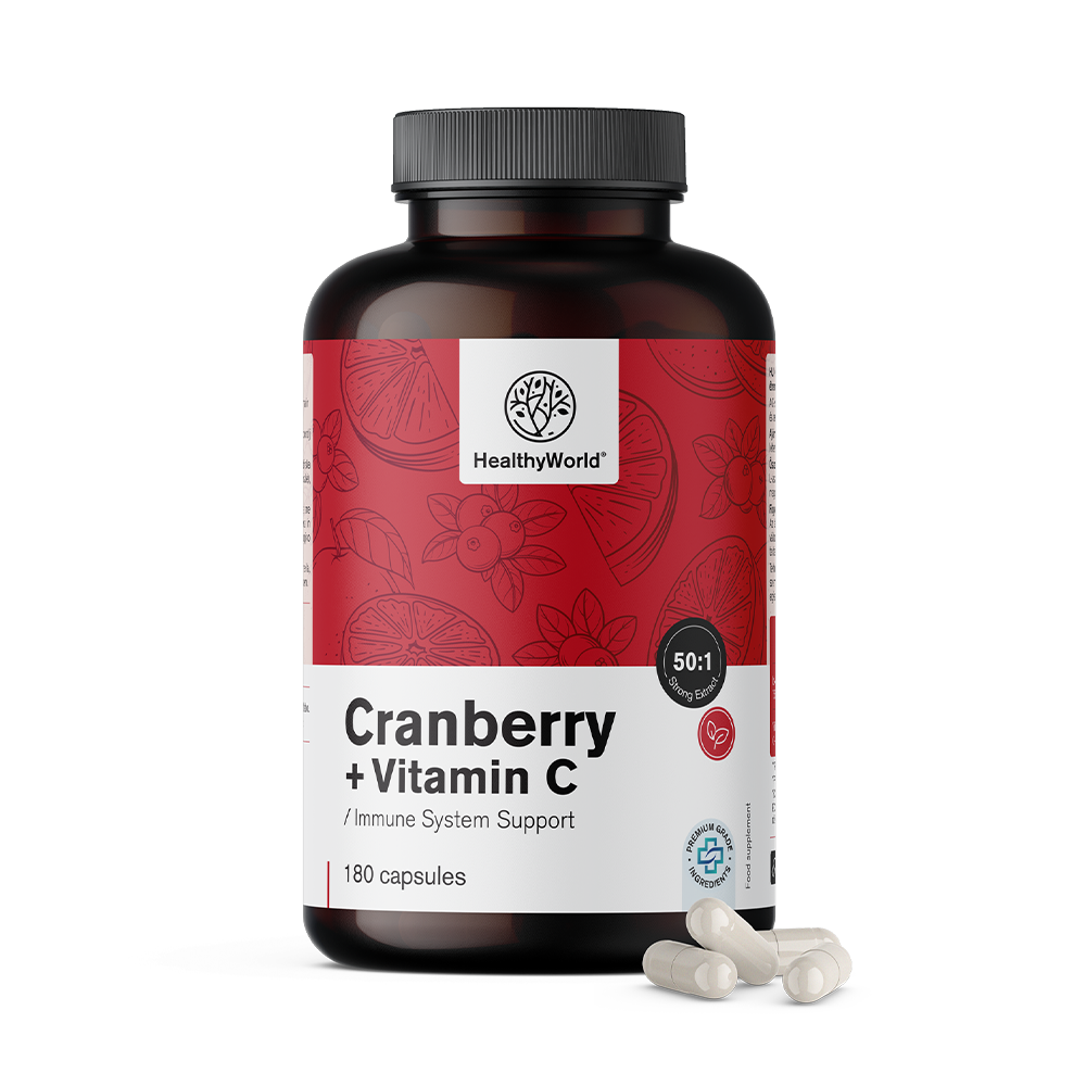 Cranberry extract with vitamin C