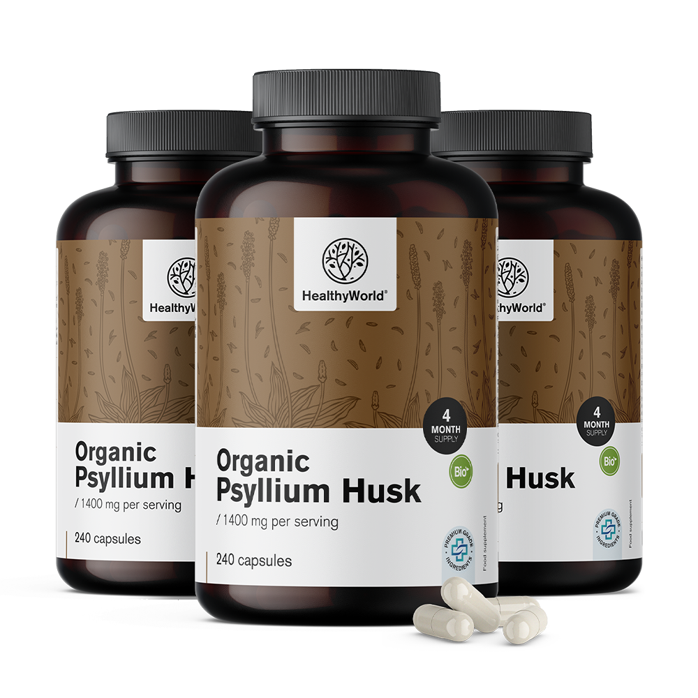 Organic Psyllium (Ispaghula) 1400 mg