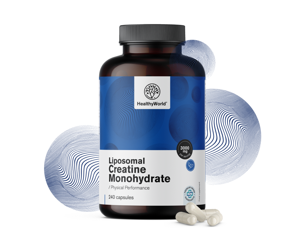Liposomal creatine monohydrate 3000&nbsp;mg
