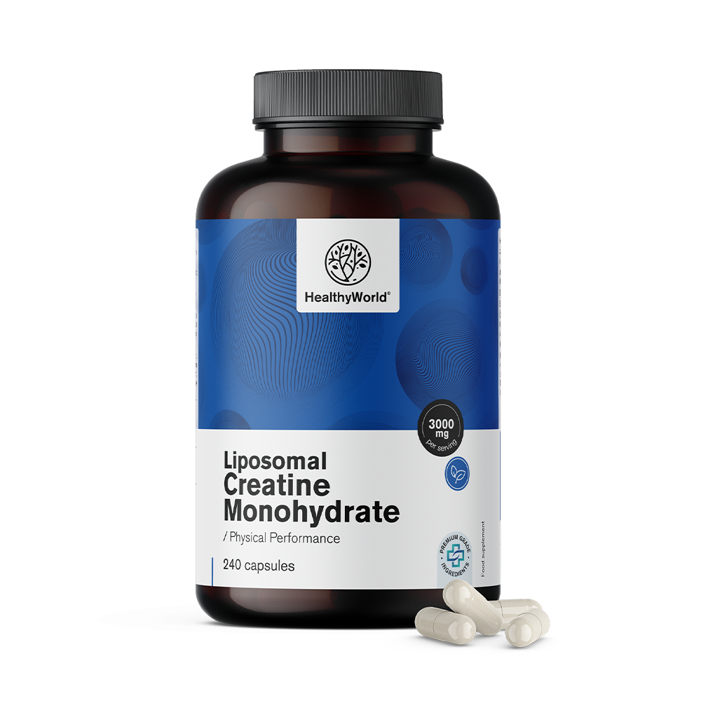 Liposomal creatine monohydrate 3000 mg.