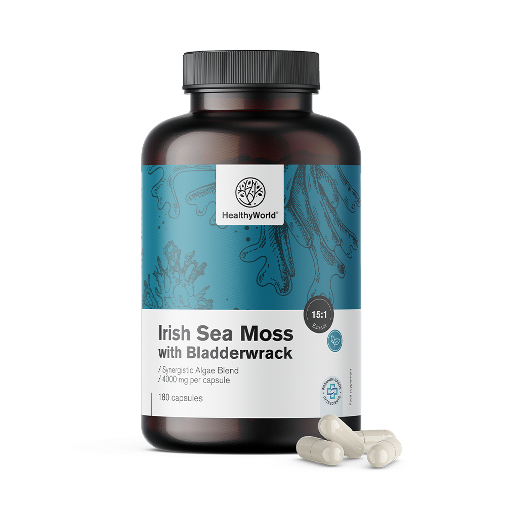 Irish sea moss 4000 mg.