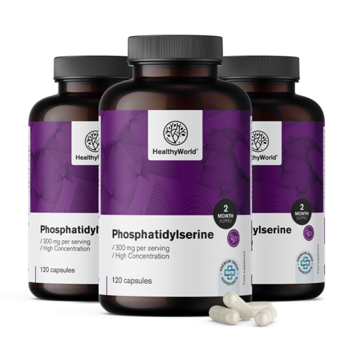 3x Phosphatidylserine, total 360 capsules
