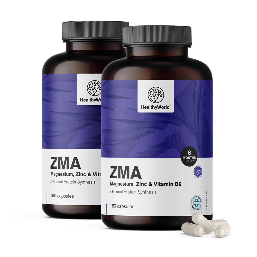 ZMA - magnesium, zinc and B6.