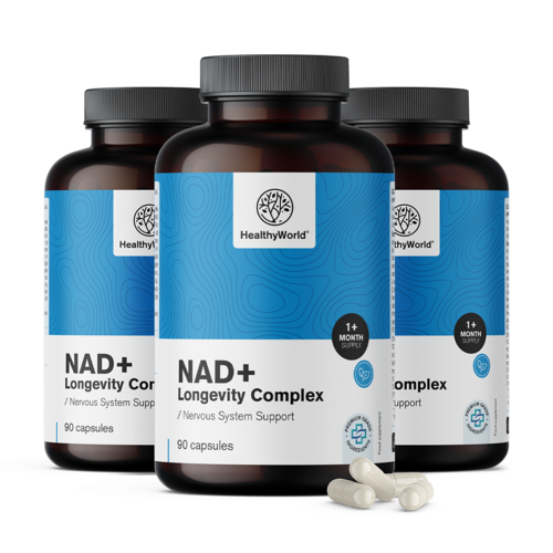 3x NAD+ Longevity Complex, total 270 capsules