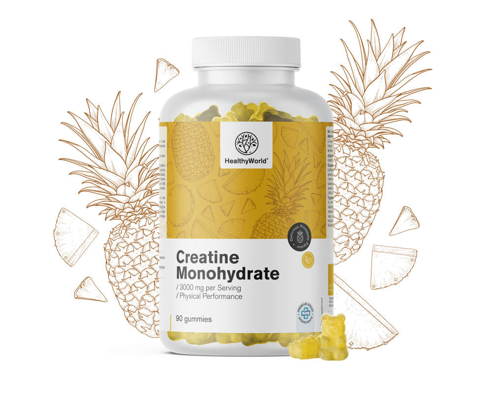 Creatine Monohydrate 3000 mg – Pineapple