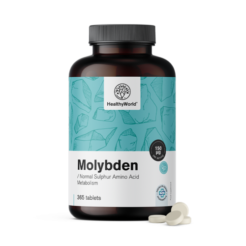 Molybdenum 150 µg, 365 tablets