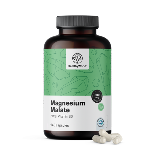 Magnesium Malate 2000 mg, 240 capsules