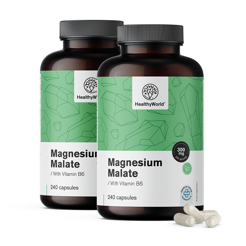 Magnesium malate capsules.